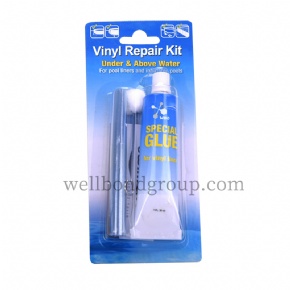WBG Vinyl Pool Repair Patch Kit Vinyl Liner Inflatable Repair Glue