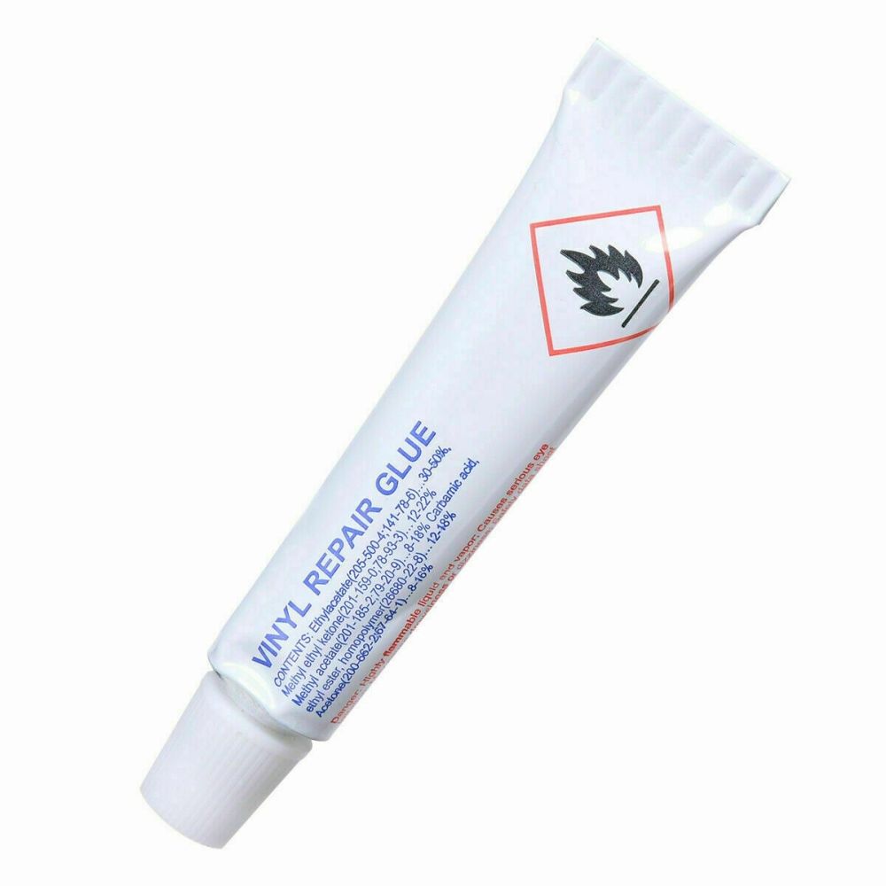 Clear pvc glue for inflatables pool liners repairs